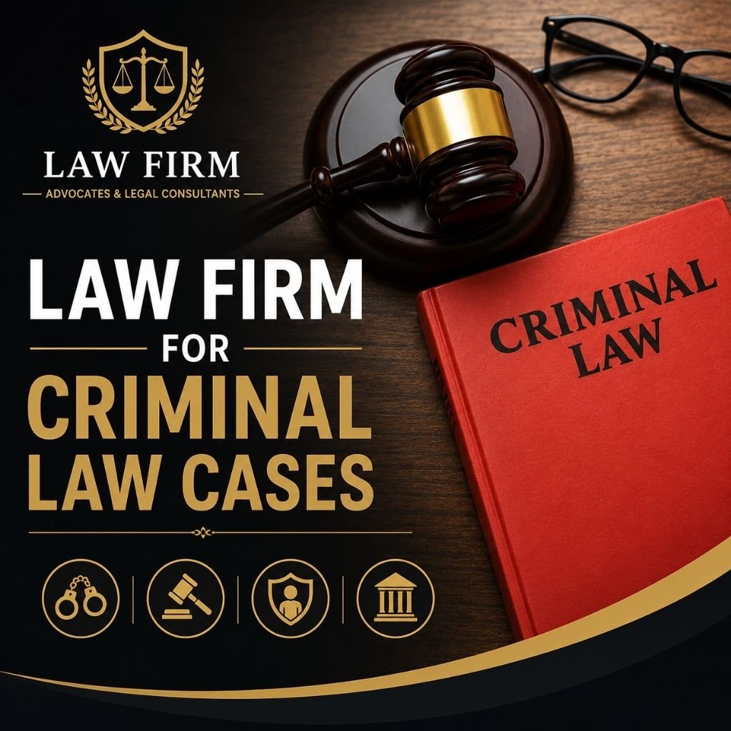 Law Firm for Criminal Law Cases​