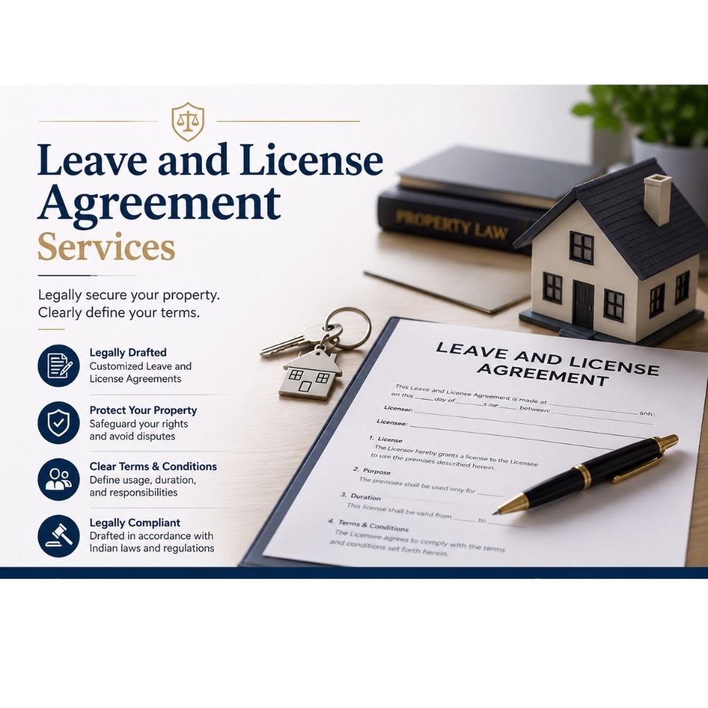 Law Firm for Leave and License Agreement Services