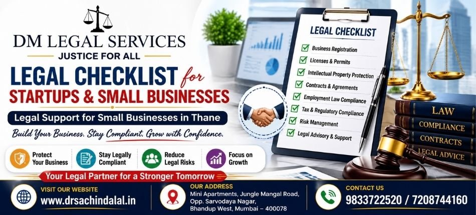 Legal Support for Small Businesses in Thane | Dm Legal Services