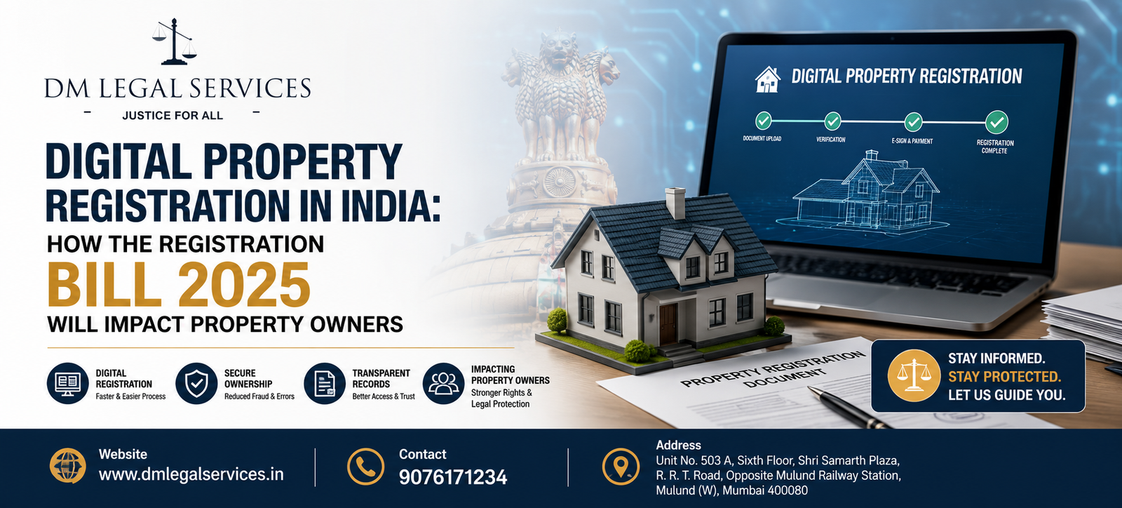 Digital Property Registration in India | Dm Legal Services