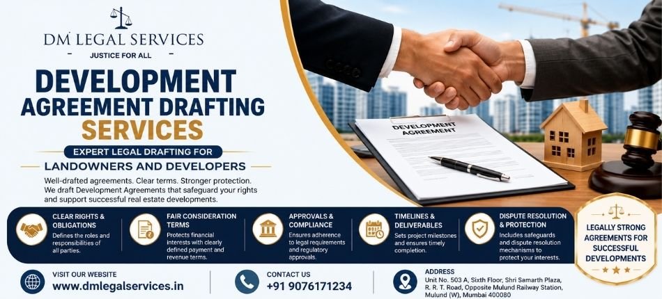 Development Agreement Drafting Services | Dm Legal Services