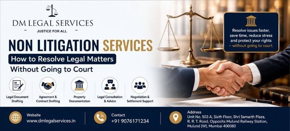 Non Litigation services | Dm Legal Services