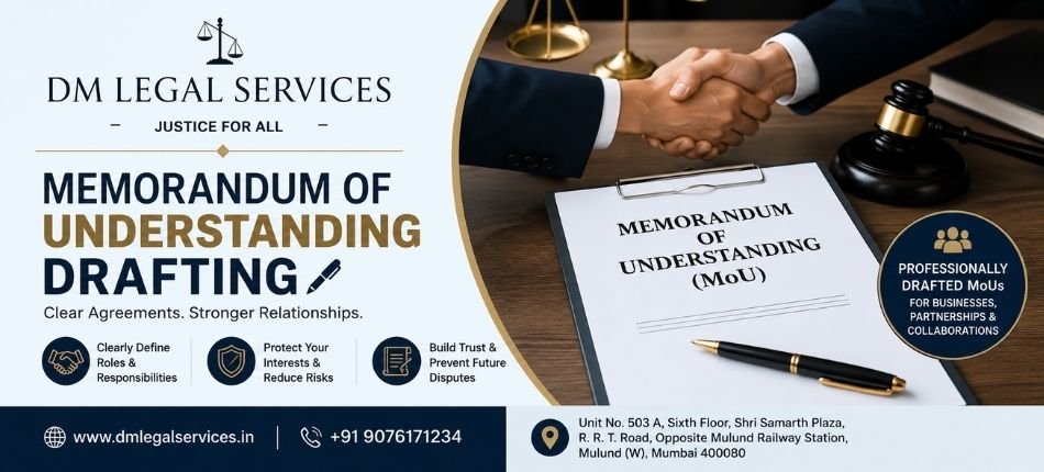 Memorandum of Understanding Drafting | Dm LEgal Services