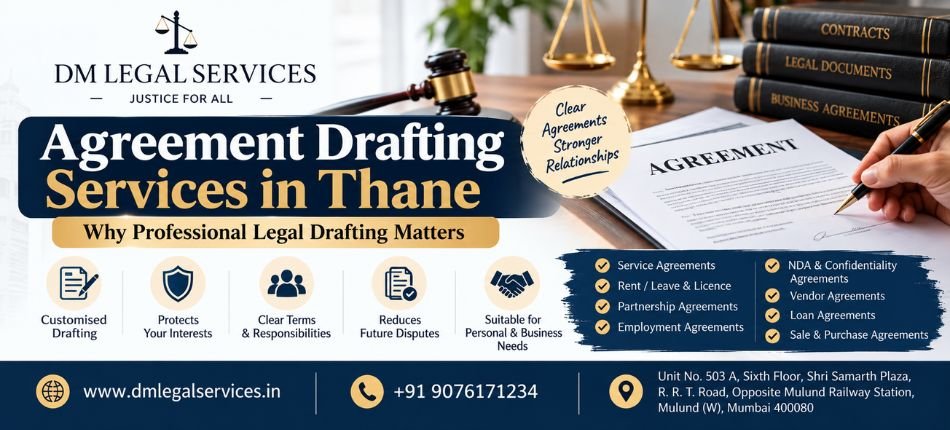 Agreement Drafting Services in Thane | Dm Legal Services