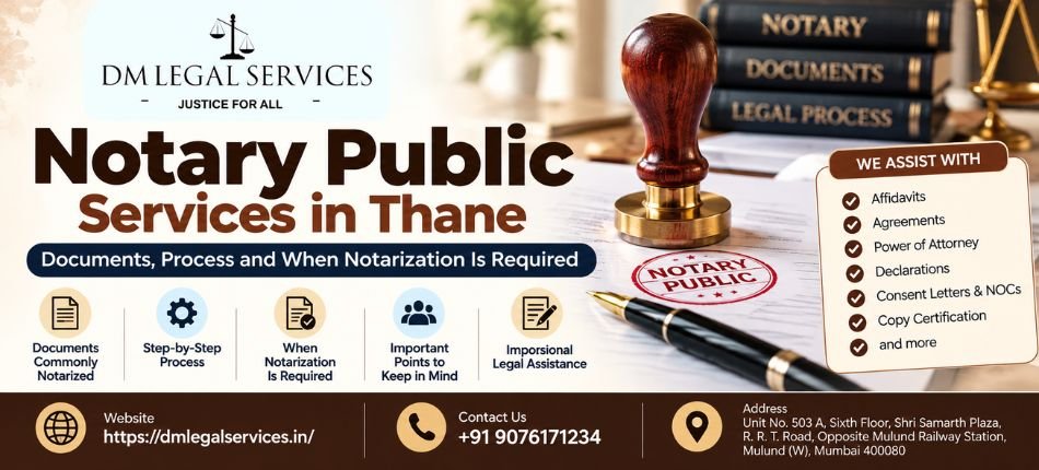 Notary Public Services in Thane | Dm Legal Services