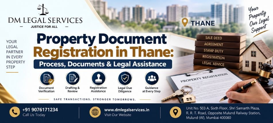 Property Document Registration in Thane | Dm Legal Services
