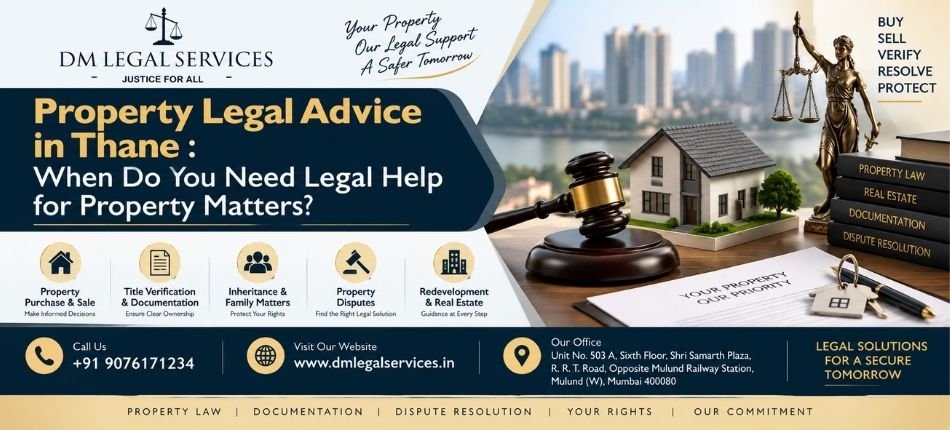 Property Legal Advice in Thane | Dm Legal Services