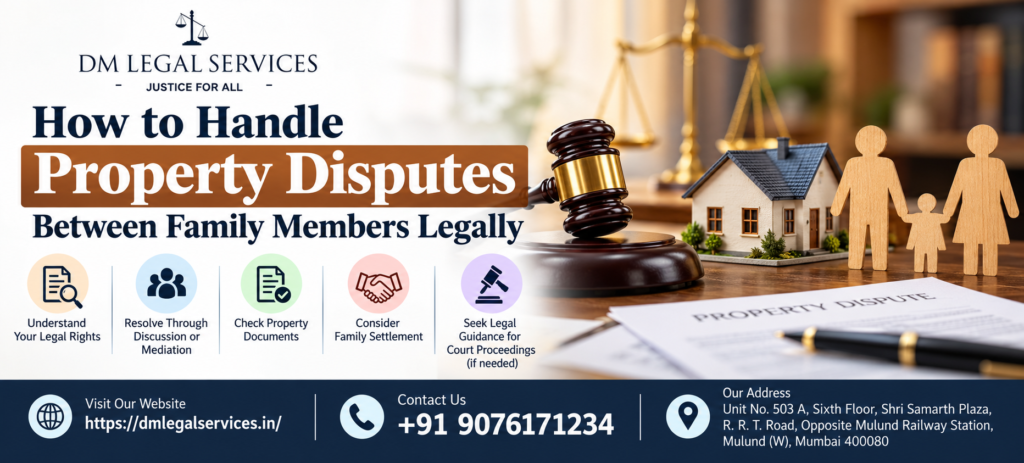 Family Property Dispute Lawyer in Thane | Dm Legal Services