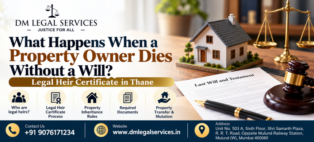 Legal Heir Certificate in Thane | Dm Legal Services